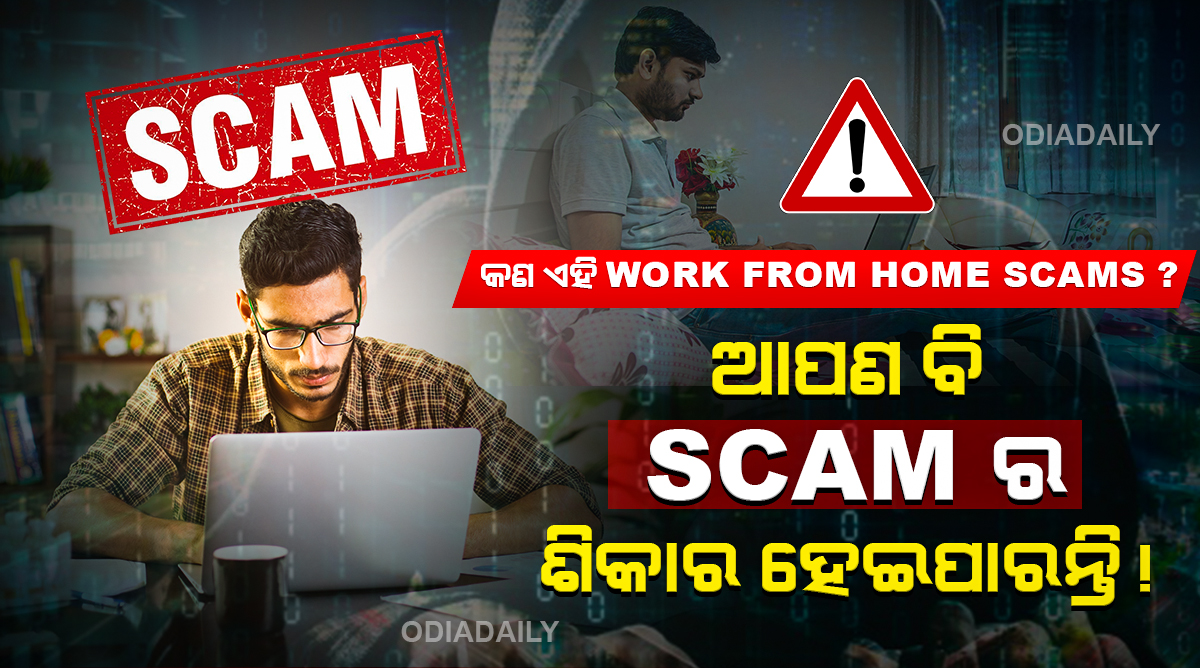 ସାବଧାନ! Work from home scam ର ଆପଣ ବି ହେଇପାରନ୍ତି ଶିକାର!