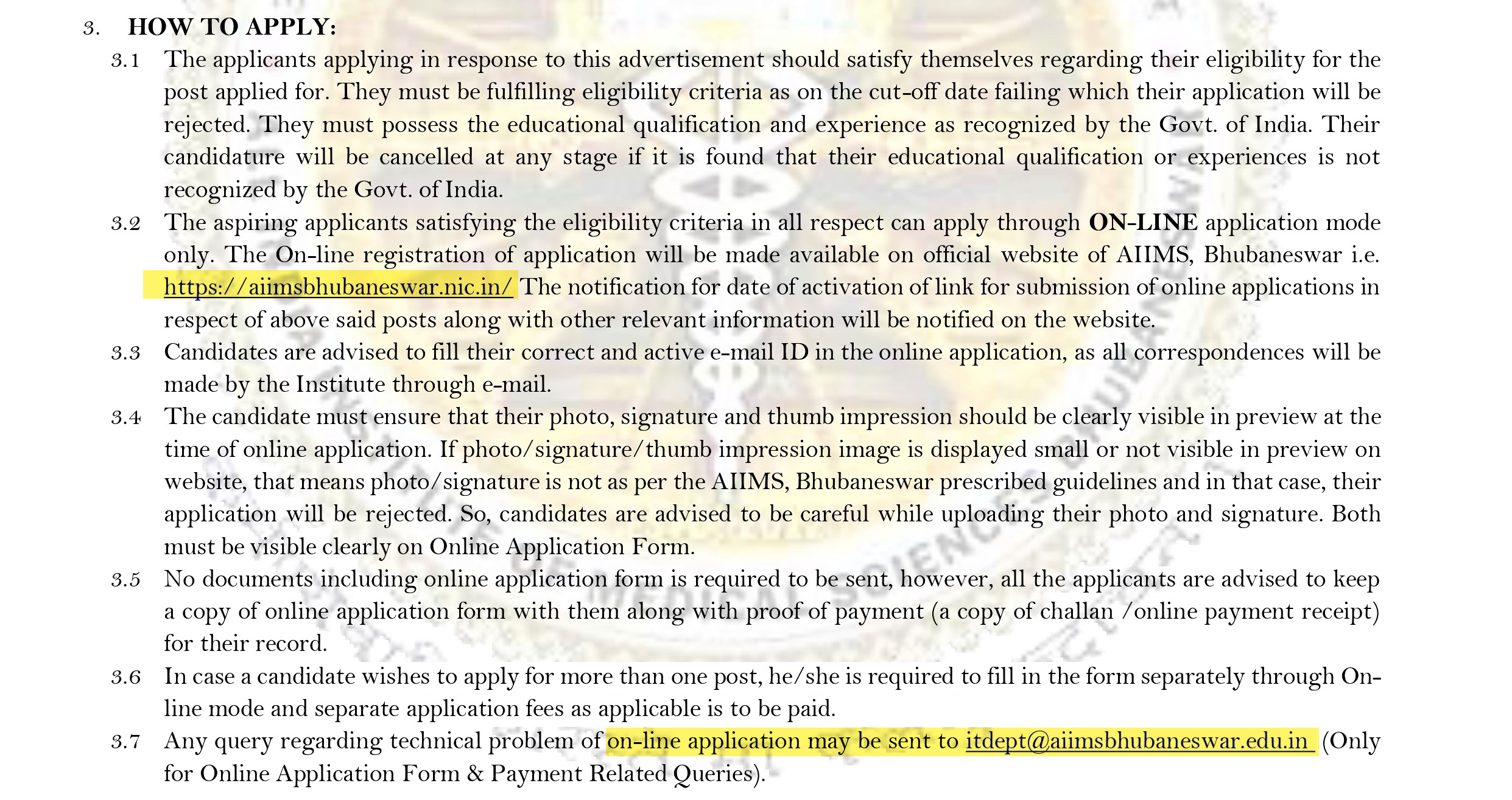 AIIMS, Bhubaneswar Group B & C 2023 Online Form ! Apply !